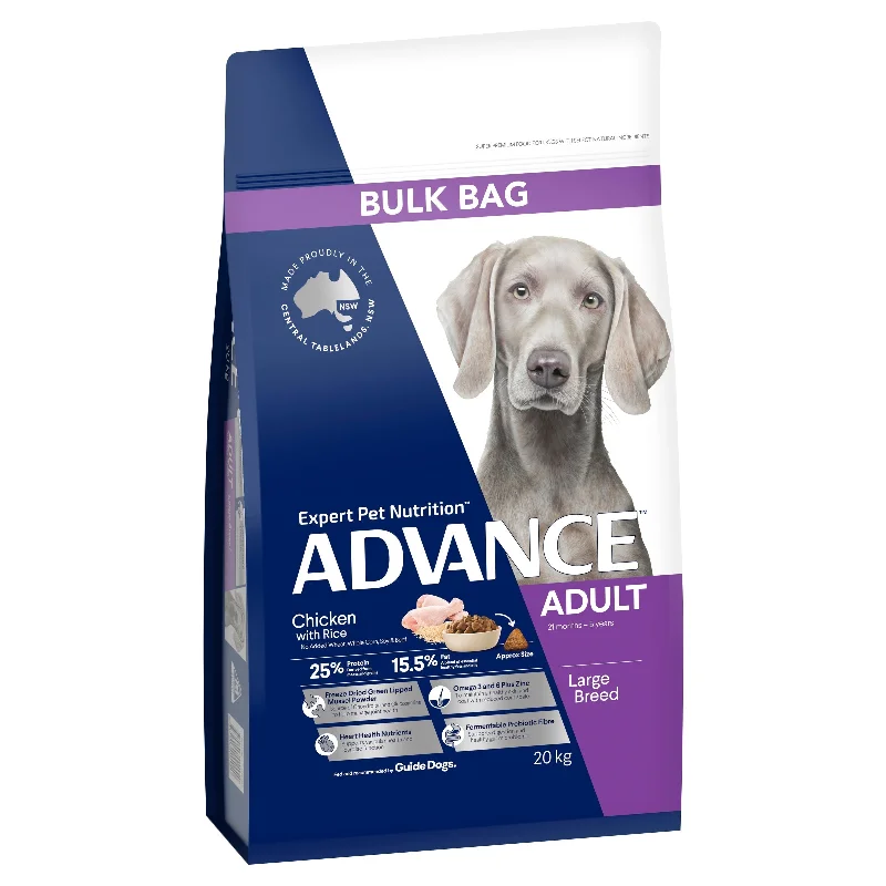 Advance Chicken and Rice Large Breed Adult Dog Dry Food 20kg~