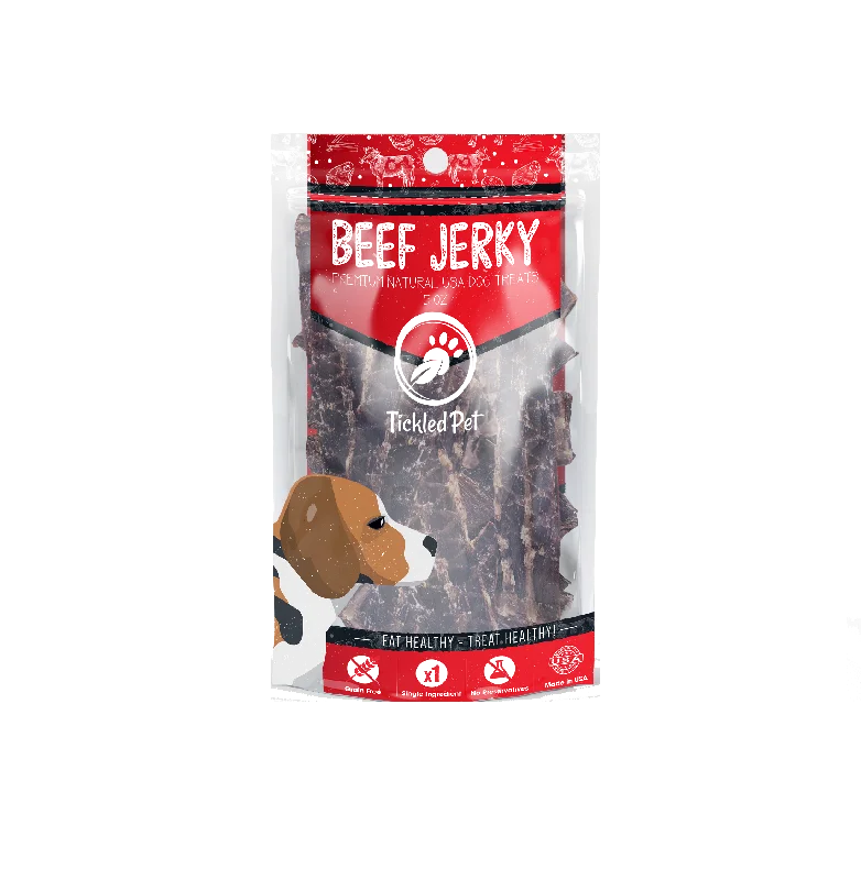 Beef Jerky Premium Dog Treats 8oz