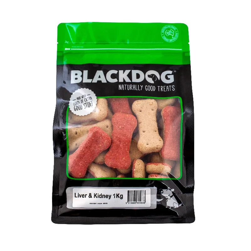 Blackdog Liver & Kidney Biscuits Dog Treat 1kg