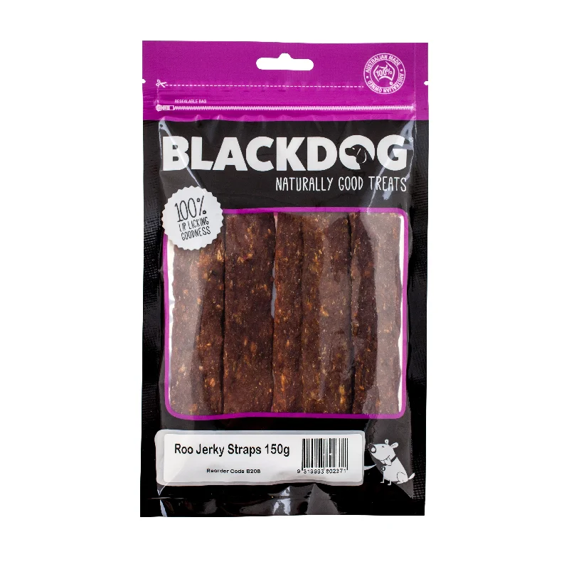 Blackdog Roo Jerky Straps Dog Treat