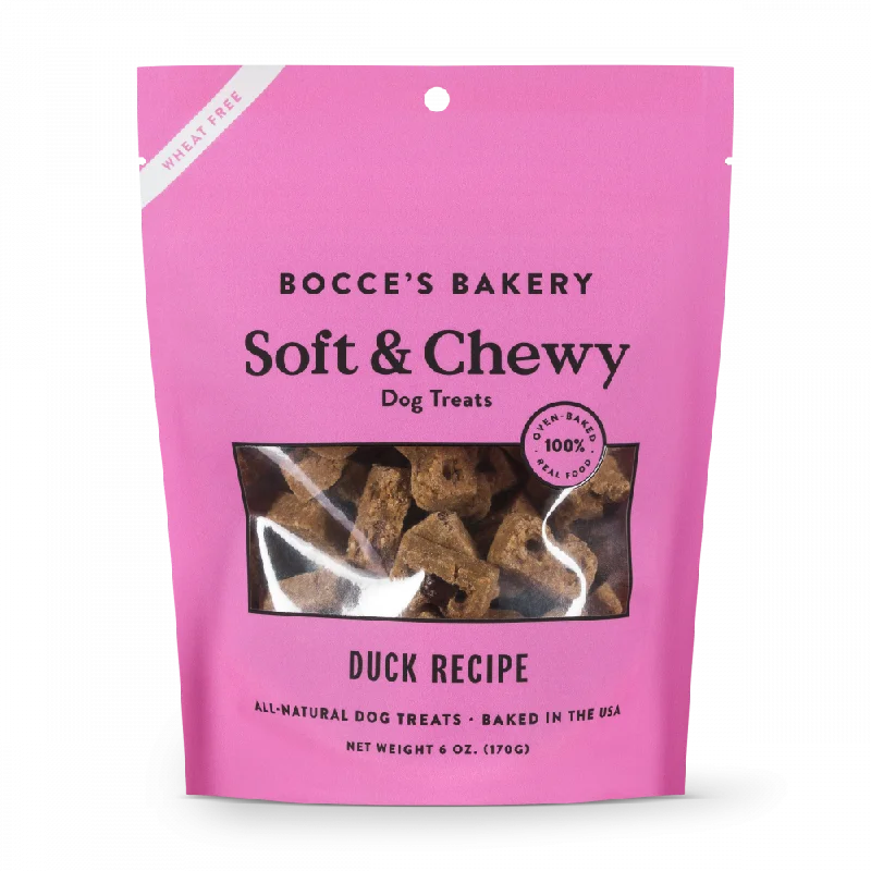 Bocce's Bakery Soft & Chewy Duck Recipe Dog Treats