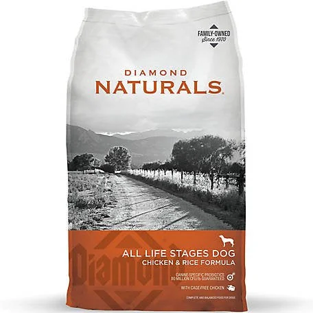 Diamond Naturals Chicken and Rice 40 lb.