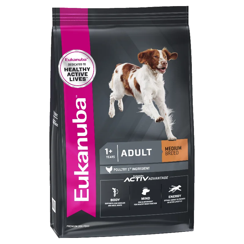 Eukanuba Adult Medium Breed Dry Dog Food 15kg