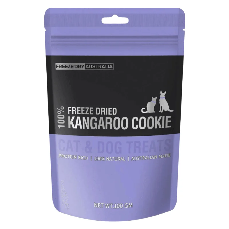 Freeze Dried Cat & Dog Treat - Kangaroo Cookie - 100 g