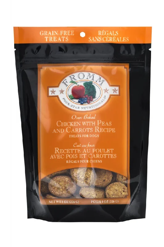 Fromm Four Star Oven Baked Chicken with Carrots & Peas Recipe Dog Treats