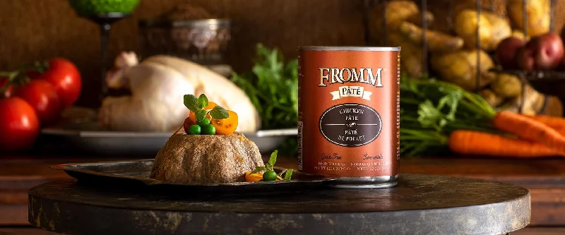 Fromm Gold Chicken Pate Canned Dog Food 12 oz.