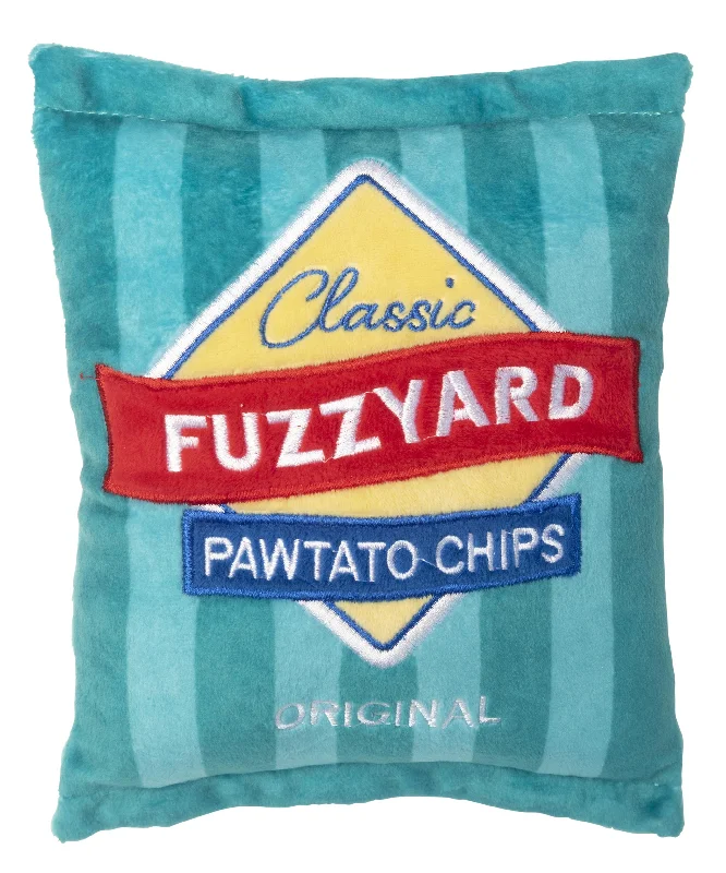 FuzzYard Pawtato Chips Dog Toy