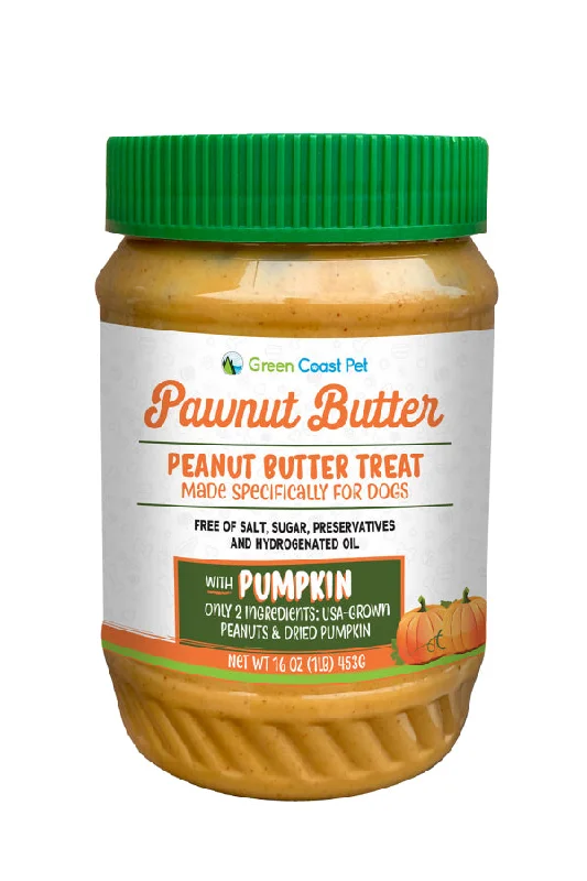 Green Coast Pawnut Butter with Pumpkin Peanut Butter Treat