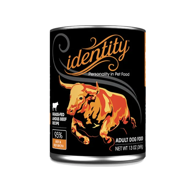 Identity 95% Free-Range Angus Beef Pate Wet Dog Food