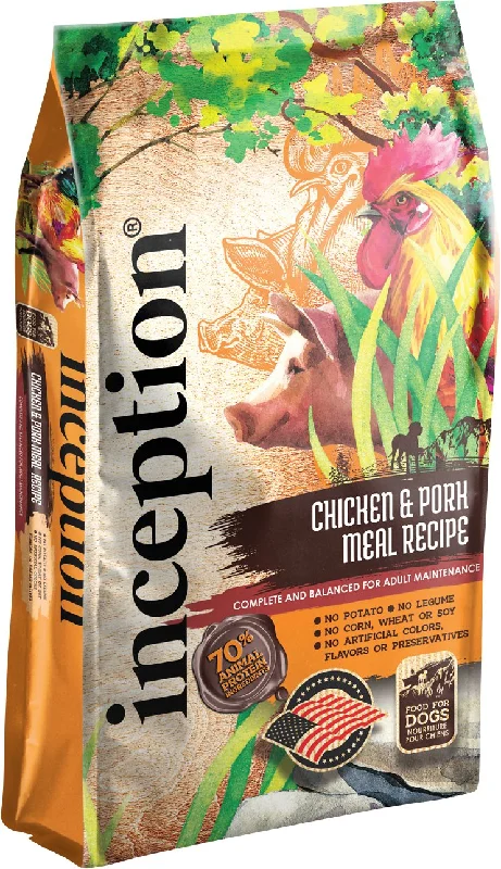 Inception Chicken & Pork Meal Recipe Dry Dog Food