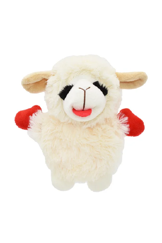 Multipet Mini Lamb Chop Crinkle Dog Toy