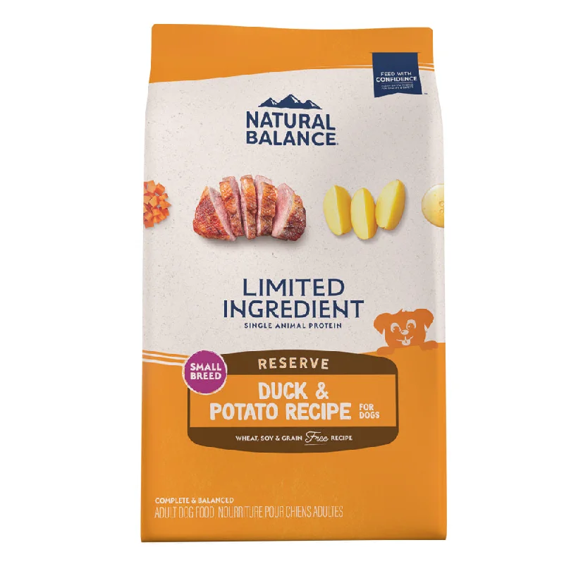 Natural Balance L.I.D. Limited Ingredient Diets Potato & Duck Small Breed Bites Dry Dog Food