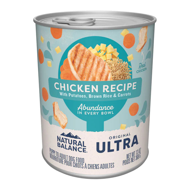 Natural Balance Ultra Premium Chicken Formula Canned Dog Food