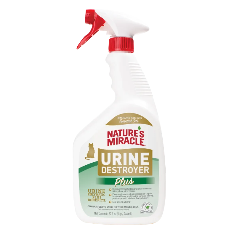 Nature's Miracle Cat Urine Destroyer Plus Ready to Use Spray 32oz