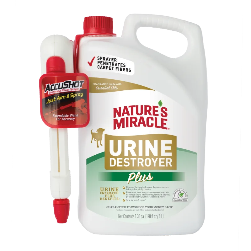 Nature's Miracle Dog Urine Destroyer Plus AccuShot 170oz