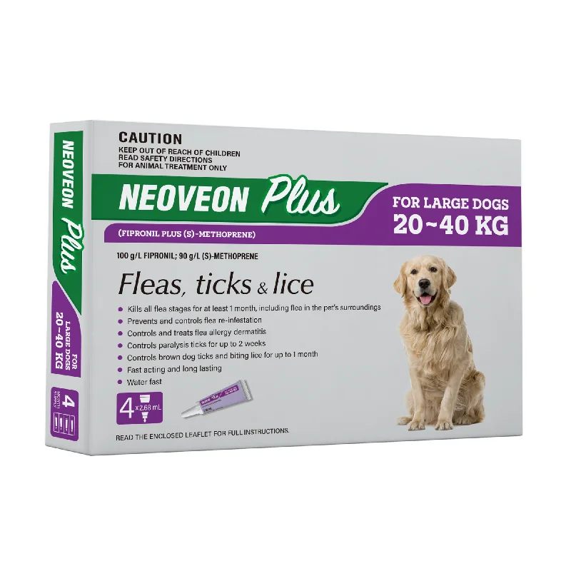 Neoveon Plus For Large Dogs 20-40kg 4 Pack