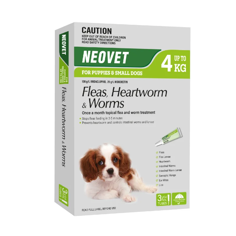 Neovet for Small Dogs and Puppies Up To 4kg