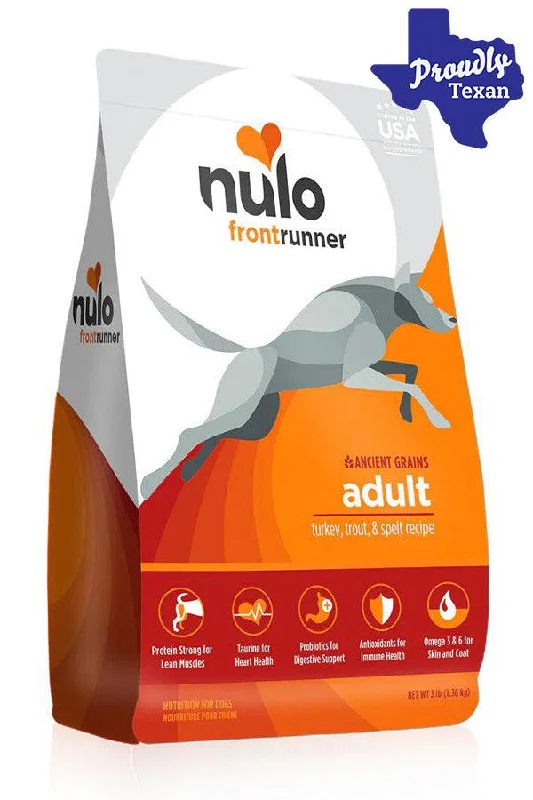 Nulo Frontrunner Turkey, Trout and Spelt Dry Dog Food