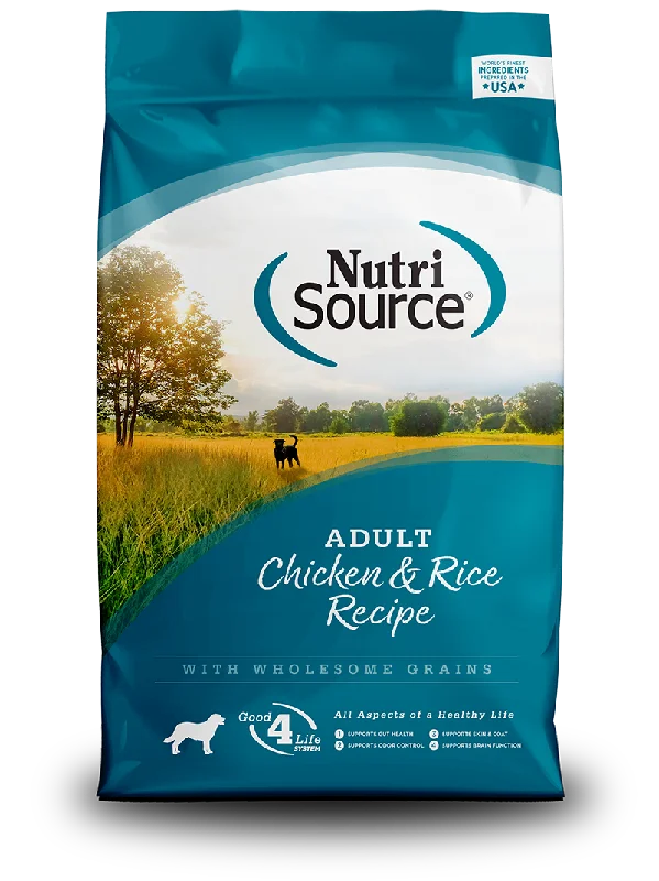 Nutrisource Adult Chicken and Rice Dry Dog Food