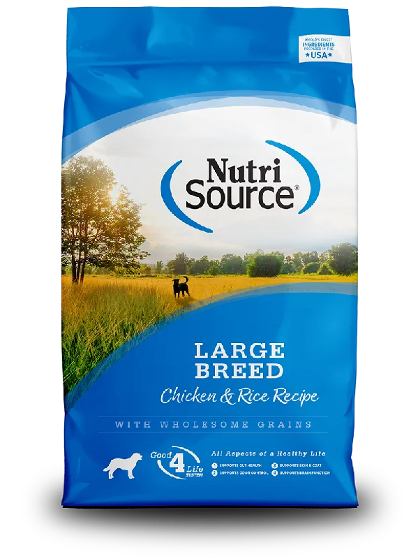 Nutrisource Large Breed Adult Chicken and Rice Dry Dog Food