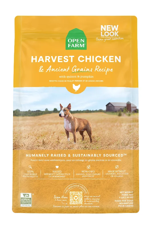 Open Farm Harvest Chicken and Ancient Grains Dry Dog Food