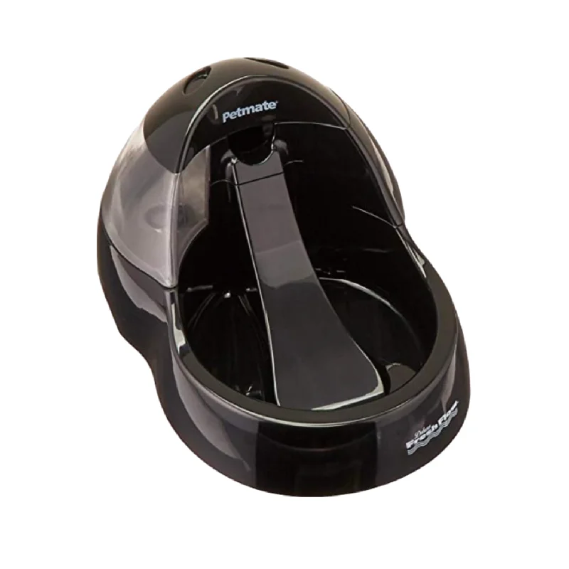 PetMate Deluxe Fresh Flow Water Fountain Black