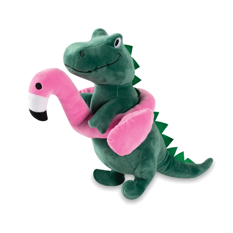 Petshop by Fringe Flamingo Pool Time T-Rex Toy