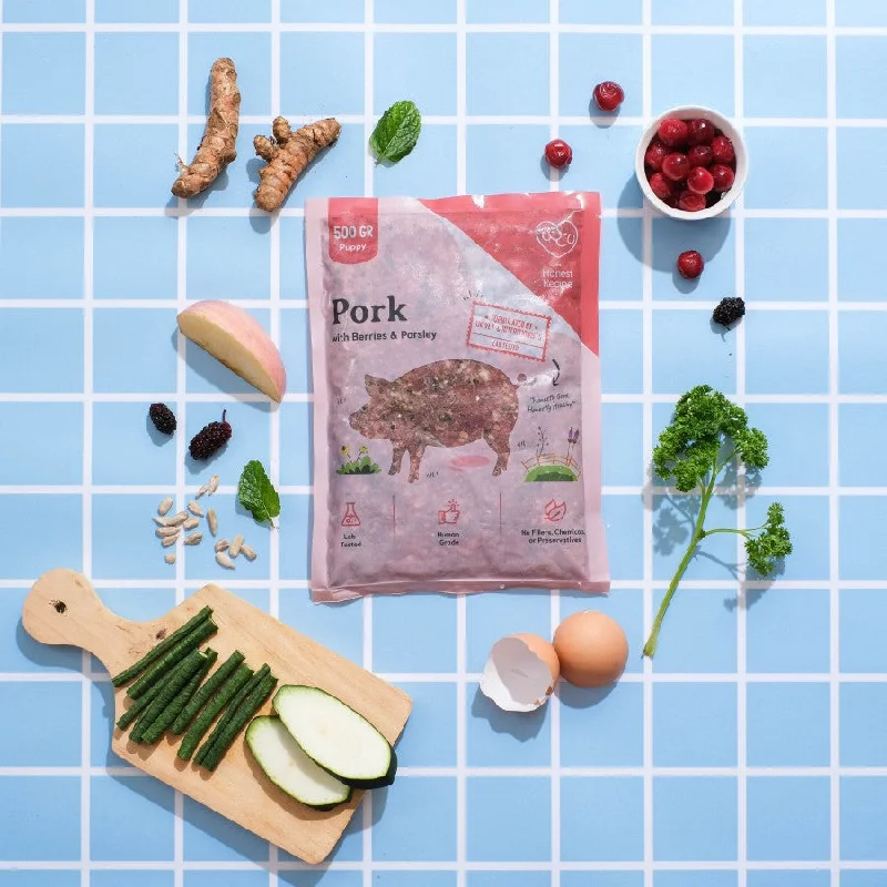 Pork Berries & Parsley Raw Dog Food - Puppy