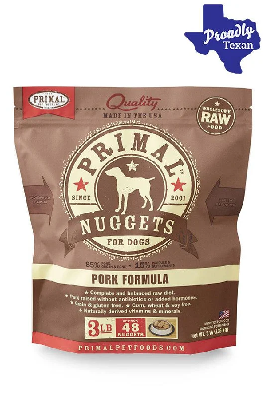 Primal Pork Frozen Raw Dog Food