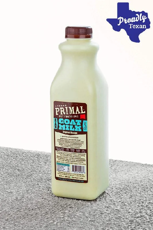 Primal Raw Goat's Milk Frozen Supplement for Pets, 32 oz