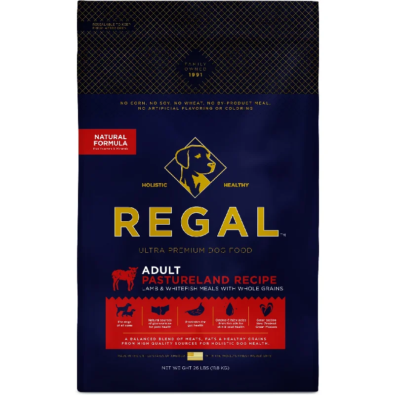 Regal Adult Pastureland Lamb Recipe Dry Dog Food, 4lb