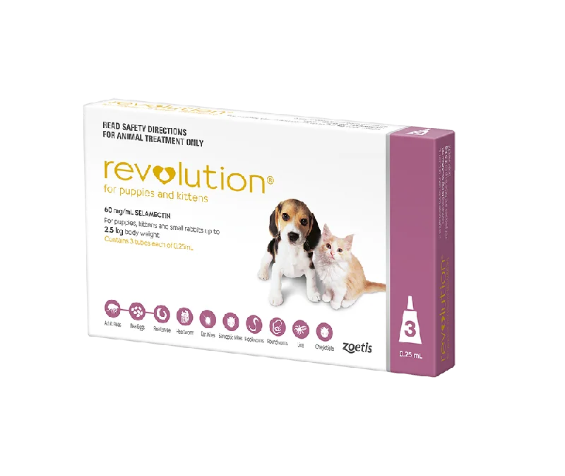 Revolution - Puppy and Kitten up to 2.5kg (3pk)