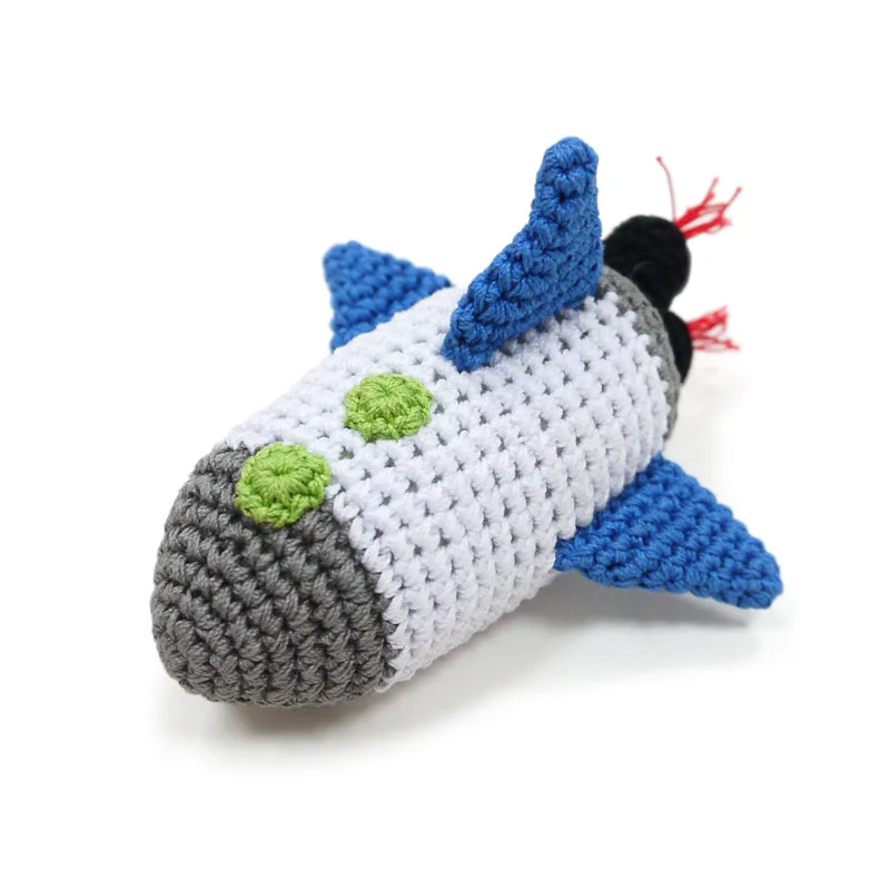 Space Ship Knit Toy