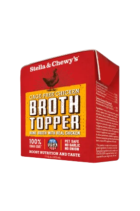 Stella and Chewy's Chicken Bone Broth Dog Food Topper