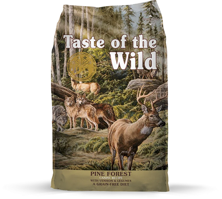 Taste Of The Wild Grain Free Pine Forest Recipe Dry Dog Food