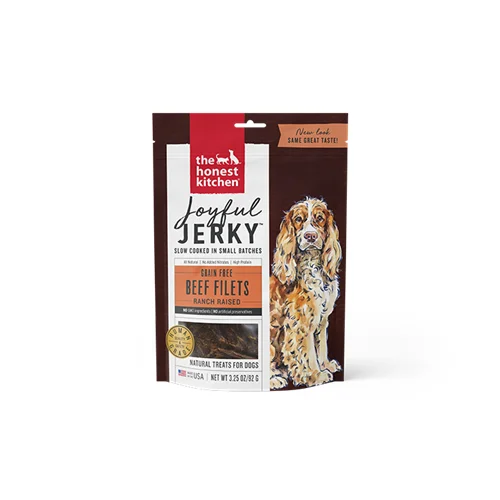 The Honest Kitchen Joyful Jerky Beef Dog Treats