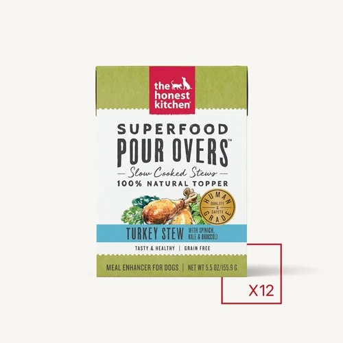 The Honest Kitchen Super Food Pour Overs Turkey