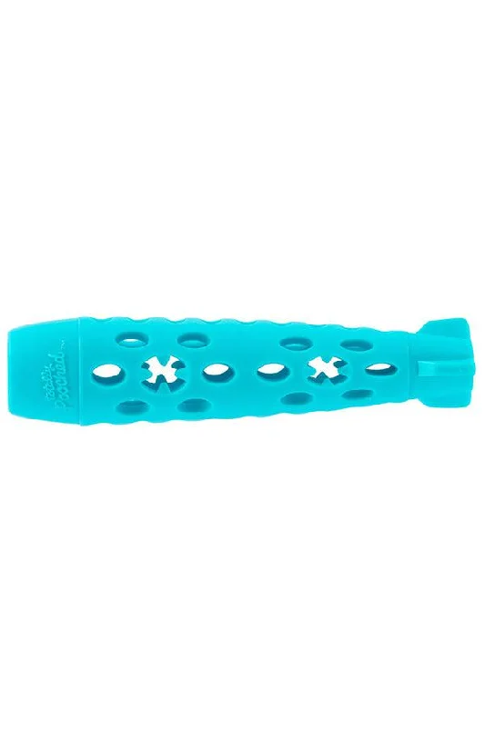 Totally Pooched Stuff'n Chew Rocket Stick Teal Dog Toy