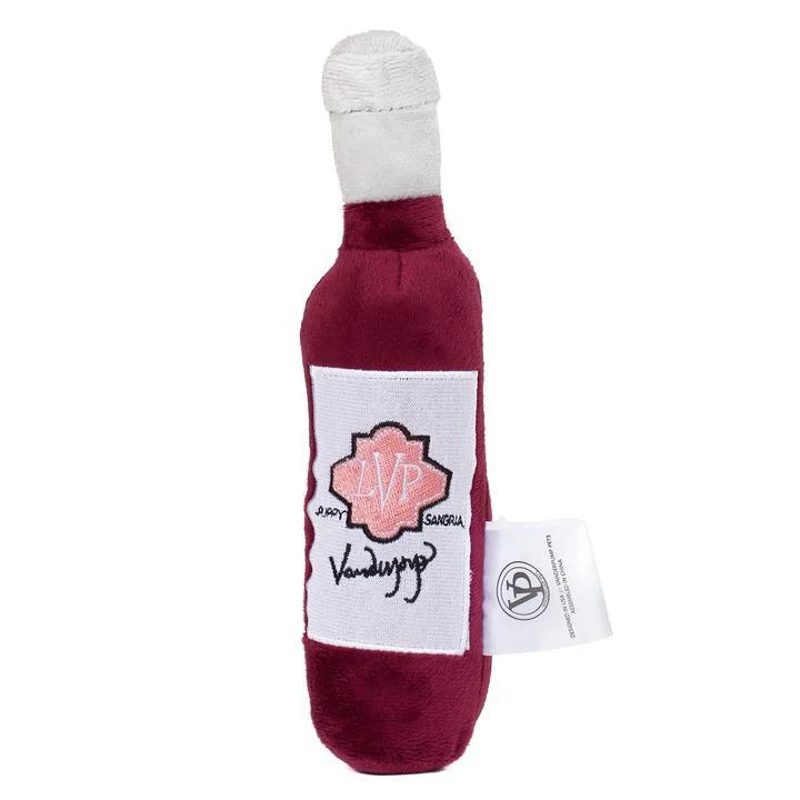 Vanderpump Pet's Red Sangria Plush Dog Toy