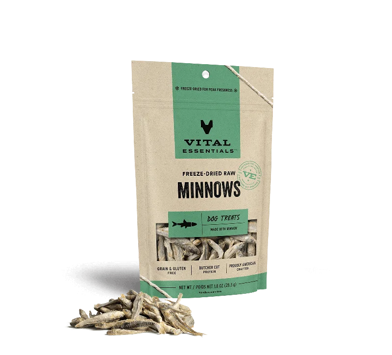 Vital Essentials Freeze Dried Raw Minnows Dog Treats