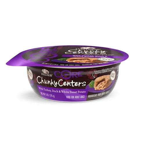 Wellness CORE Canned Chunky Centers Turkey, Duck and White Sweet Potato Formula