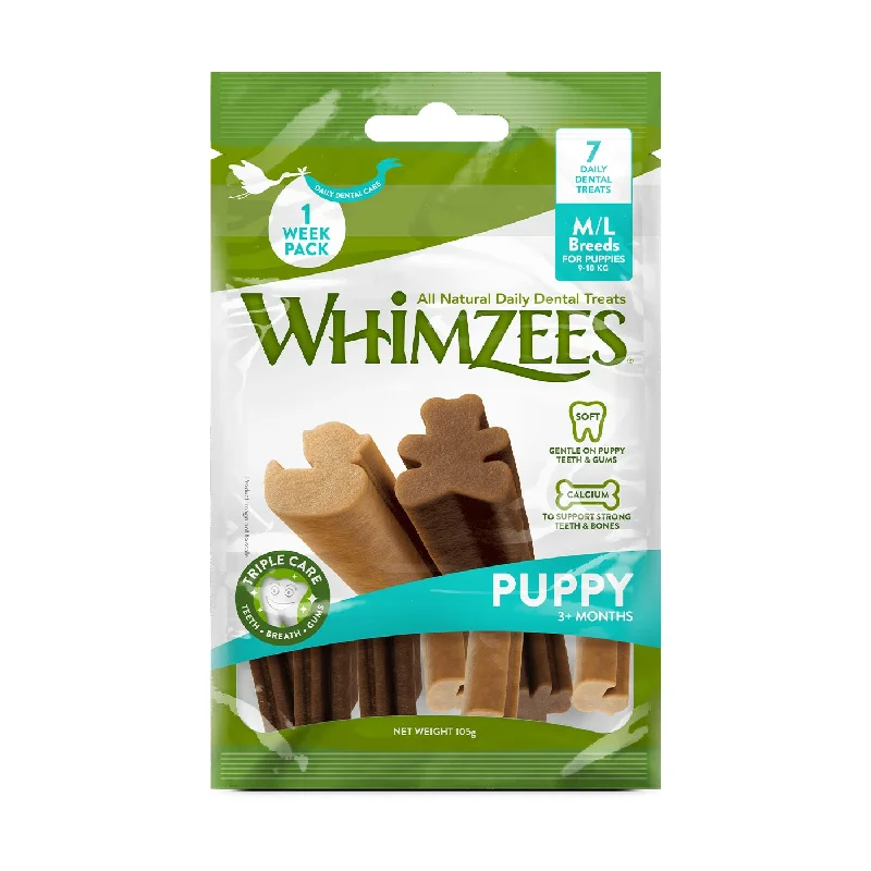 Whimzees Medium/Large Puppy Daily Dental Chews