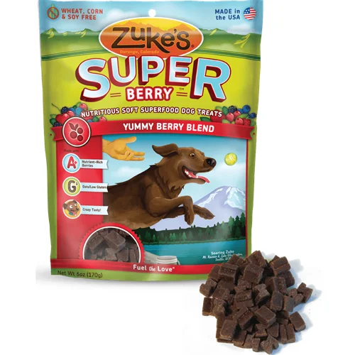 Zuke's Superfood Yummy Berry Dog Treats