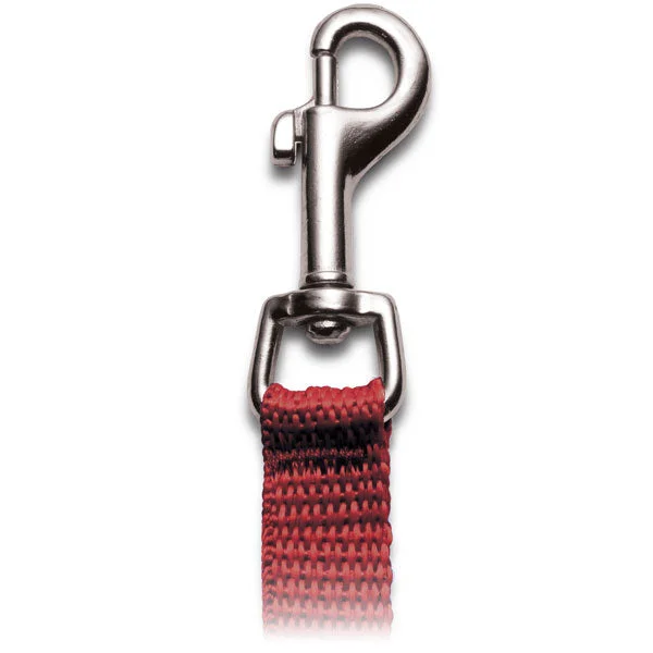 #106-N-6 6-ft. Nylon Flat Leashes with Bolt Snap (9/16" x 6')