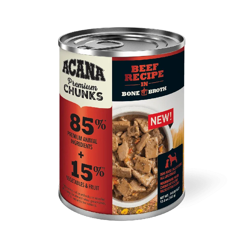 Acana Premium Chunks Grain Free Beef for Dogs