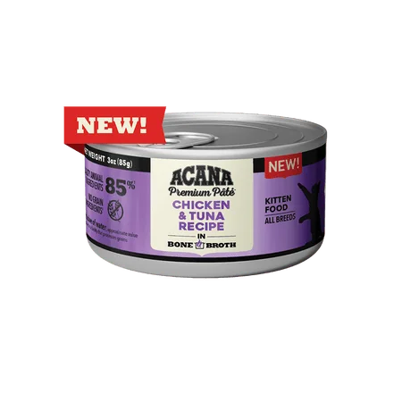 ACANA Premium Pate Chicken & Tuna Recipe Canned Kitten Food