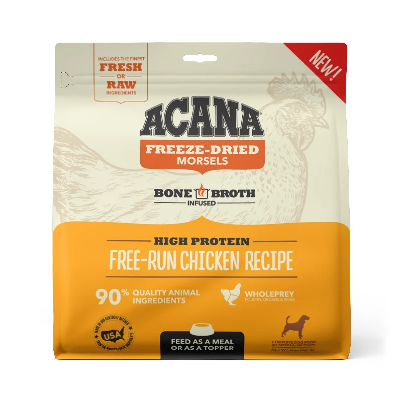 Acana Ranch Free Run Chicken Recipe Freeze Dried Dog Food Morsels, 8oz