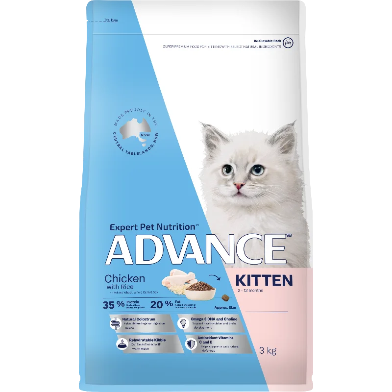 Advance Chicken and Rice Kitten Dry Cat Food