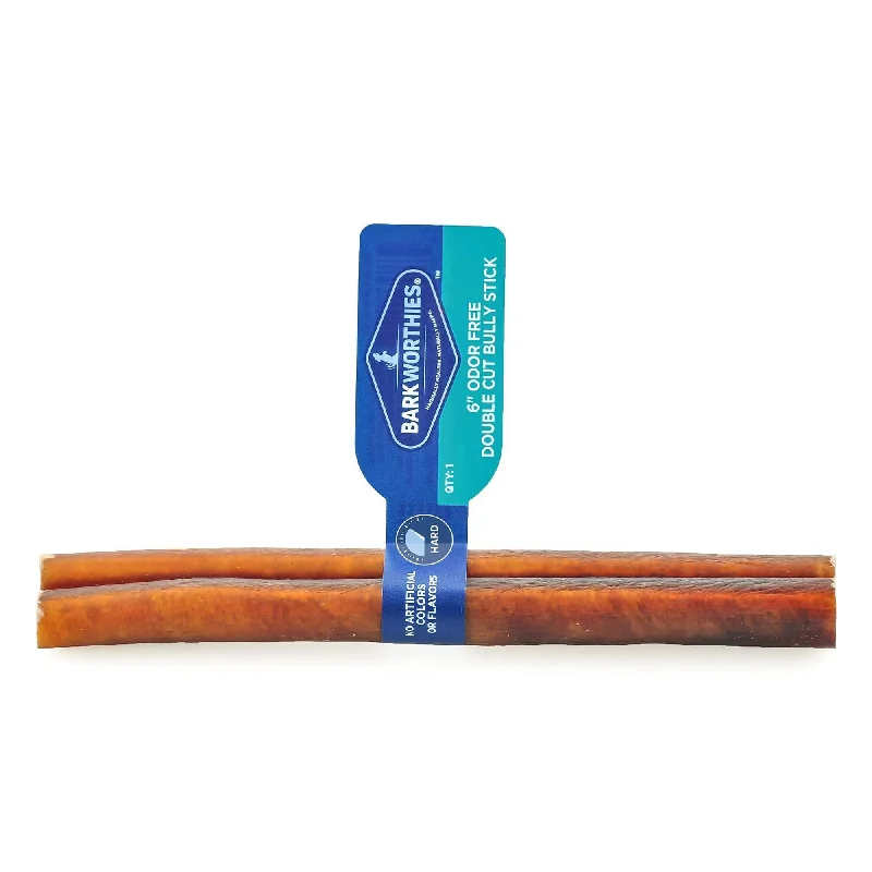 Barkworthies Double Cut Odor Free Bully Stick