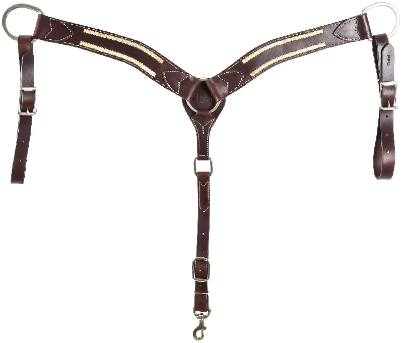 Cashel Rawhide Lace Breast Collar